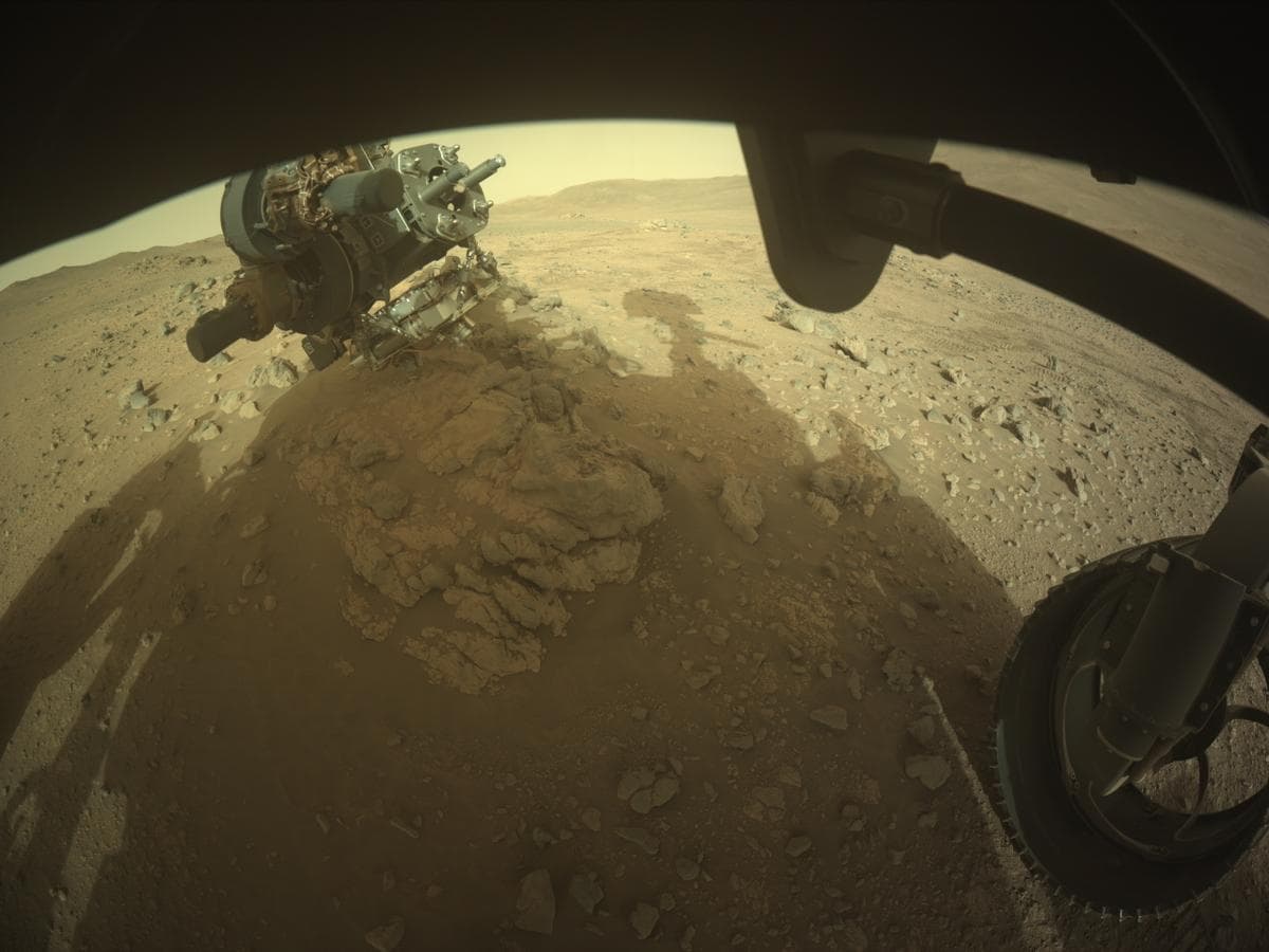 Foto do rover em Marte de 2026-03-24
