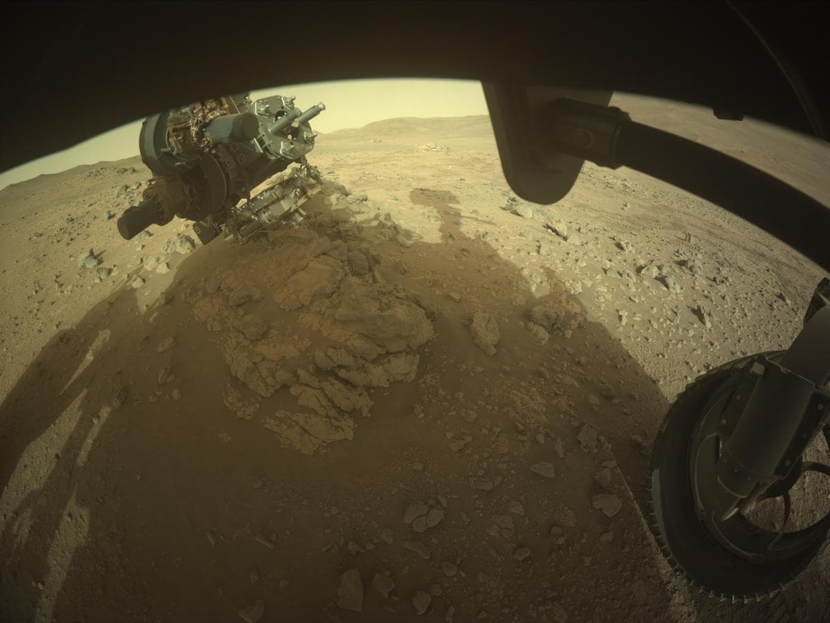 Foto do rover em Marte de 2026-03-24