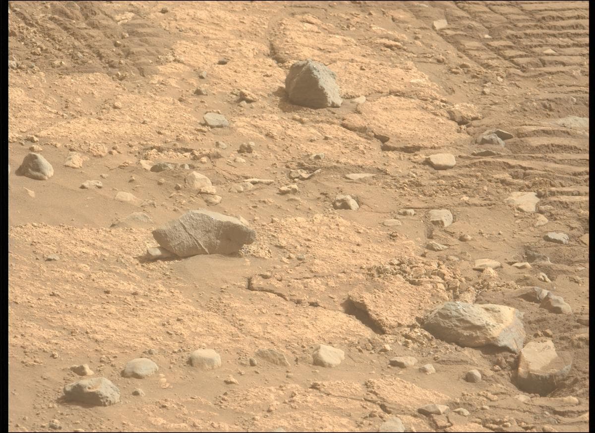 Foto de Marte da câmera MCZ_LEFT