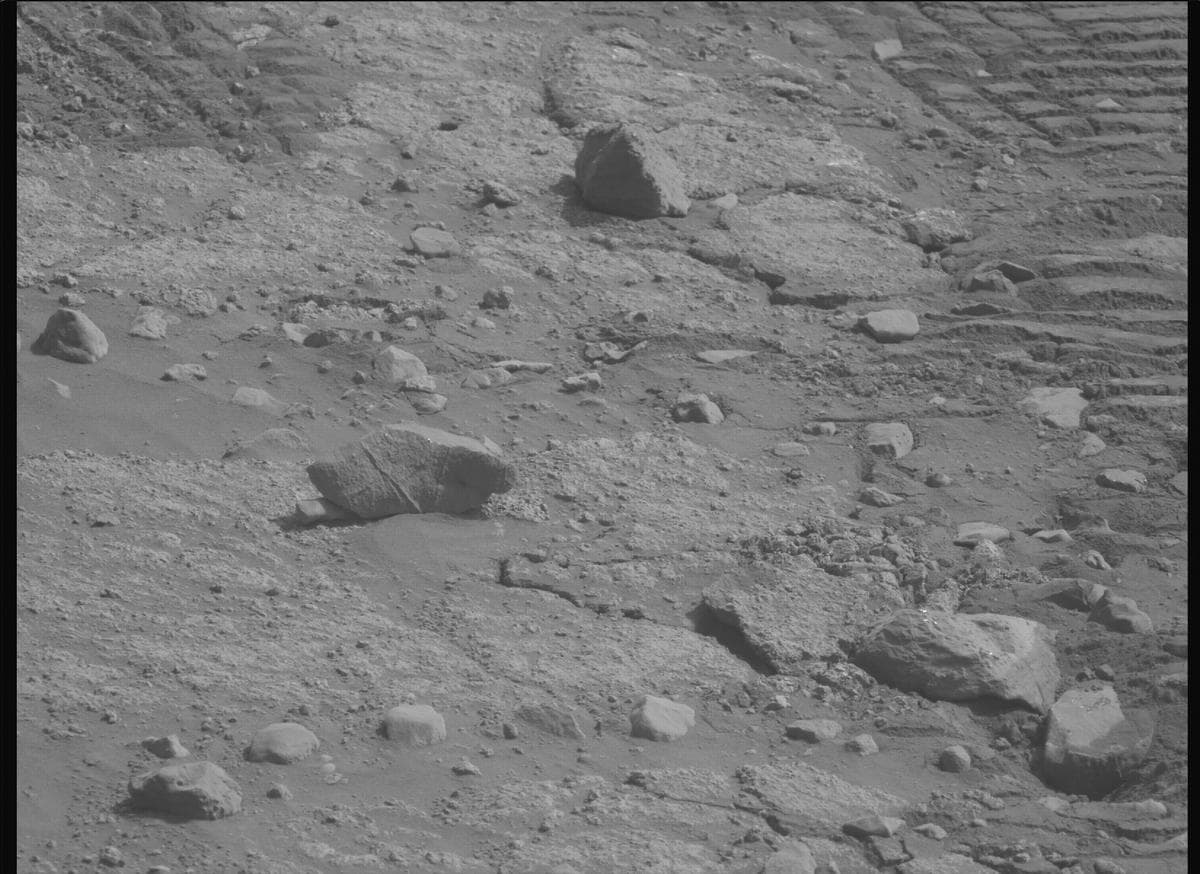 Foto de Marte da câmera MCZ_LEFT