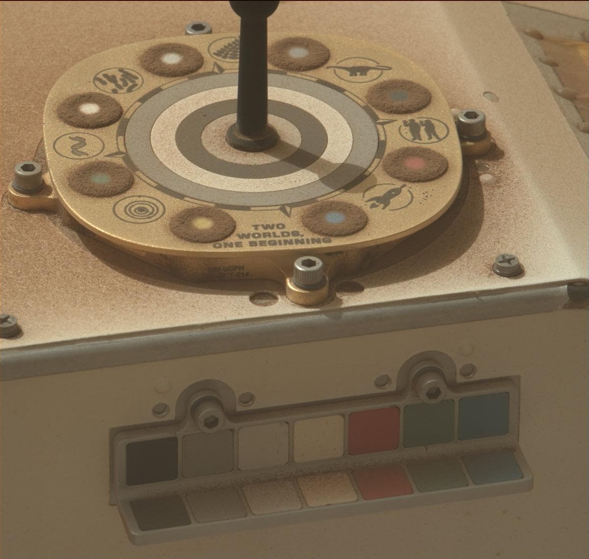 Foto de Marte da câmera MCZ_LEFT