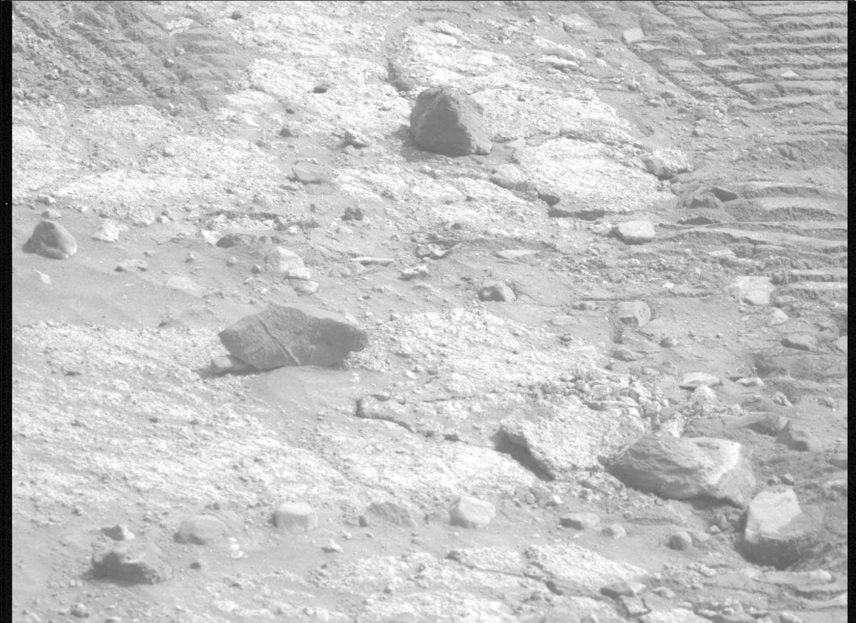 Foto de Marte da câmera MCZ_LEFT