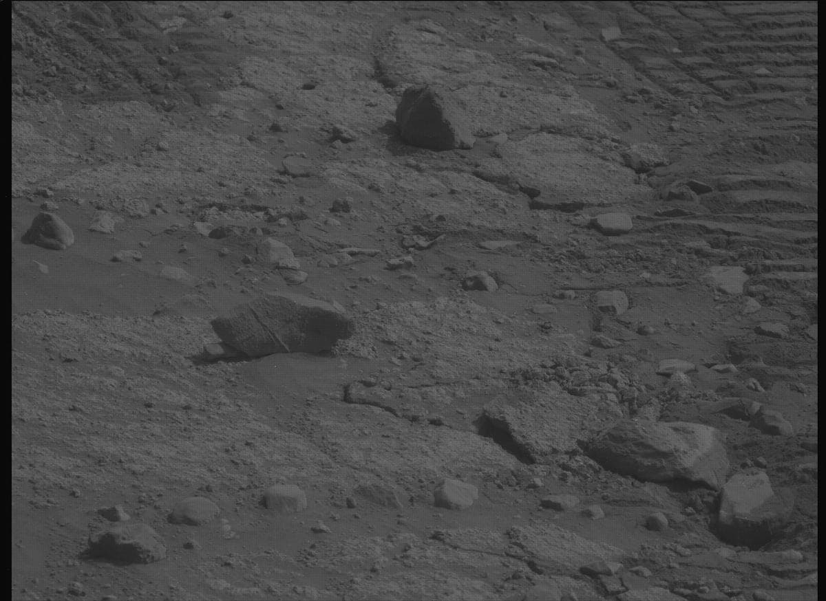 Foto de Marte da câmera MCZ_LEFT