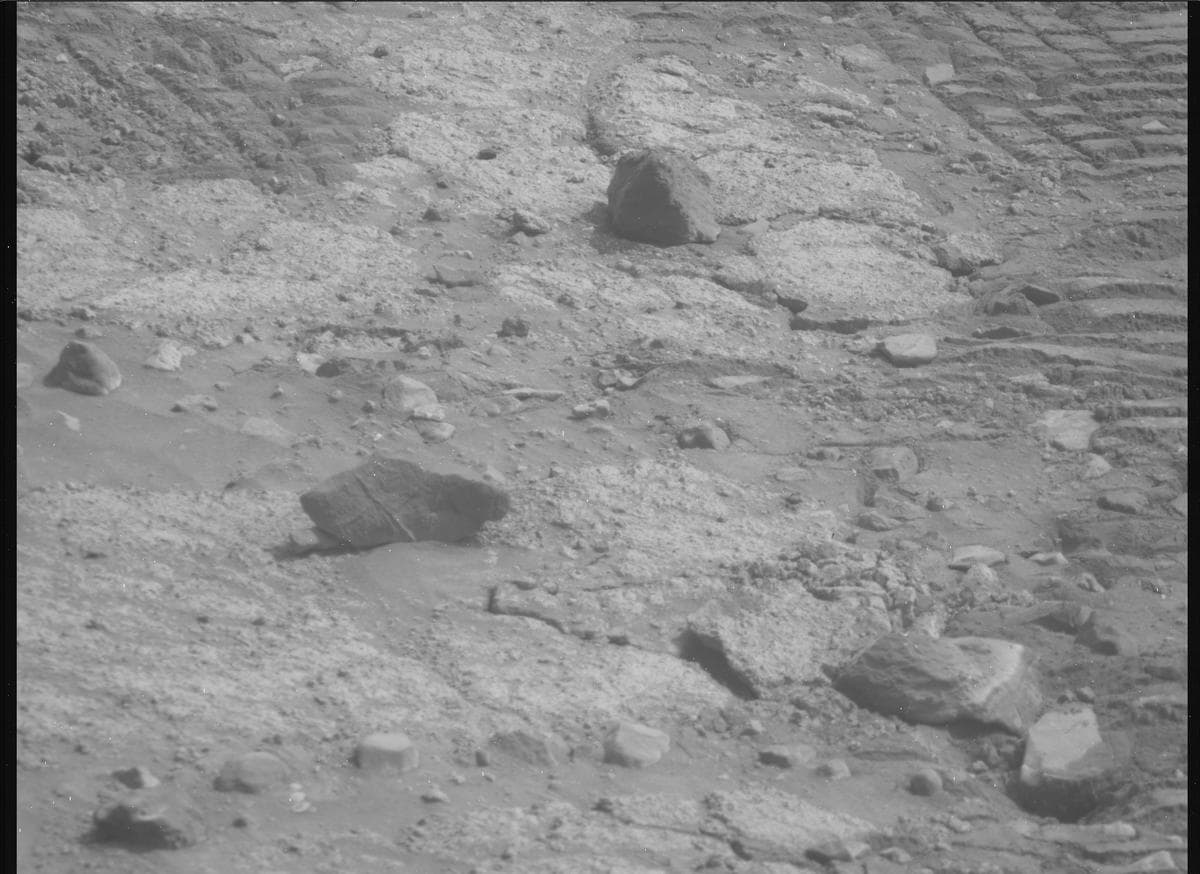 Foto de Marte da câmera MCZ_RIGHT