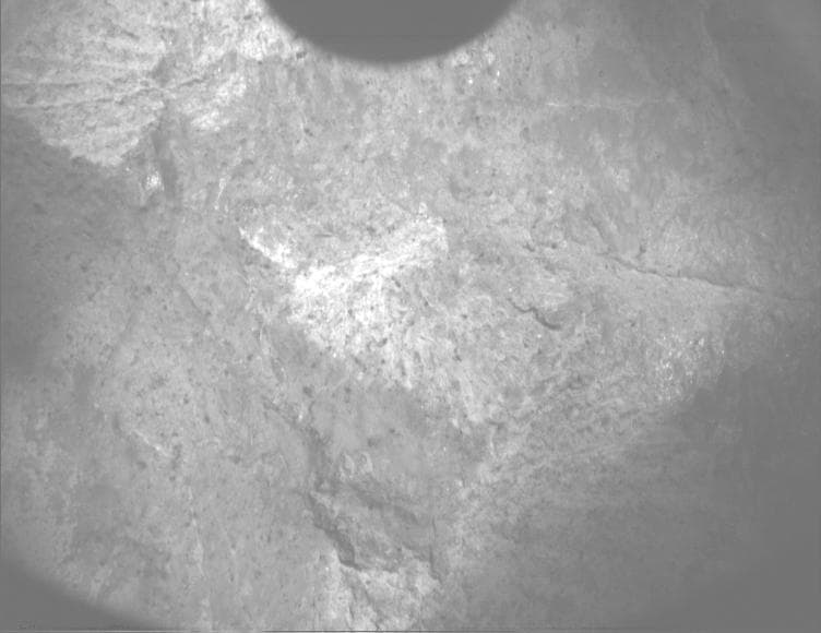 Foto de Marte da câmera PIXL_MCC