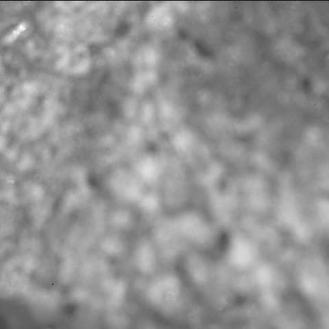 Foto de Marte da câmera SHERLOC_ACI