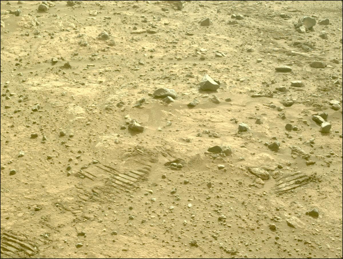 Foto de Marte da câmera NAVCAM_LEFT