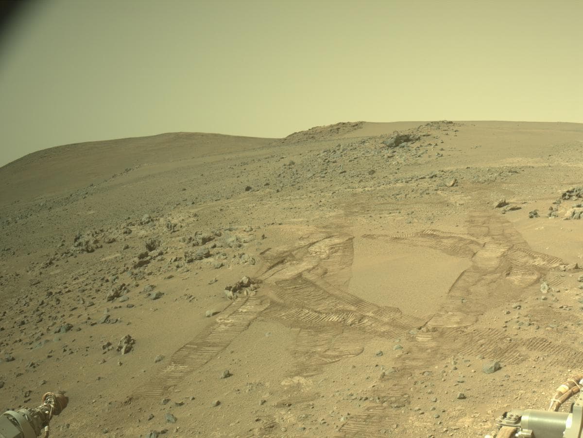 Foto de Marte da câmera NAVCAM_RIGHT