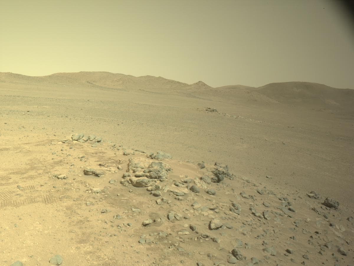 Foto de Marte da câmera NAVCAM_RIGHT