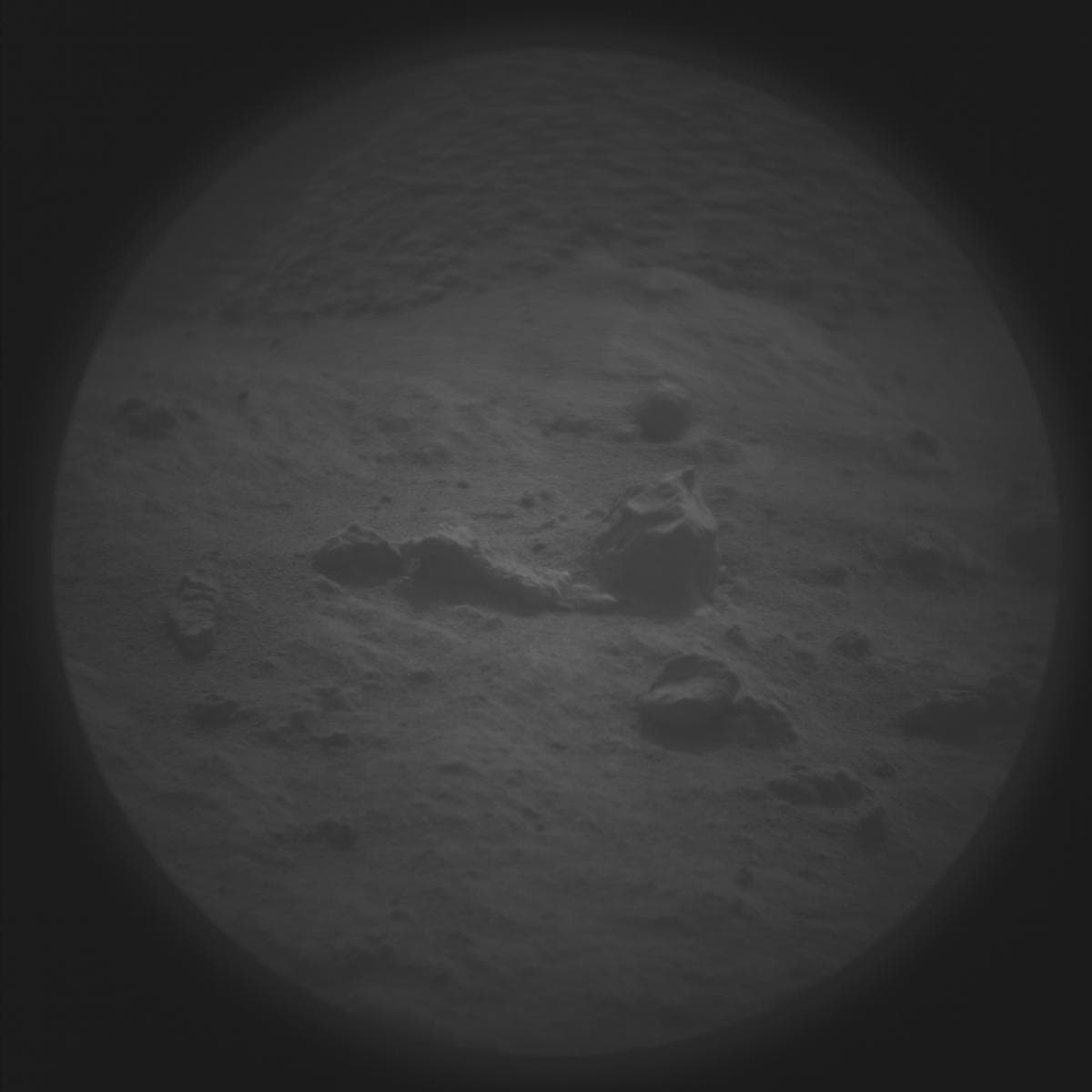 Foto de Marte da câmera SUPERCAM_RMI