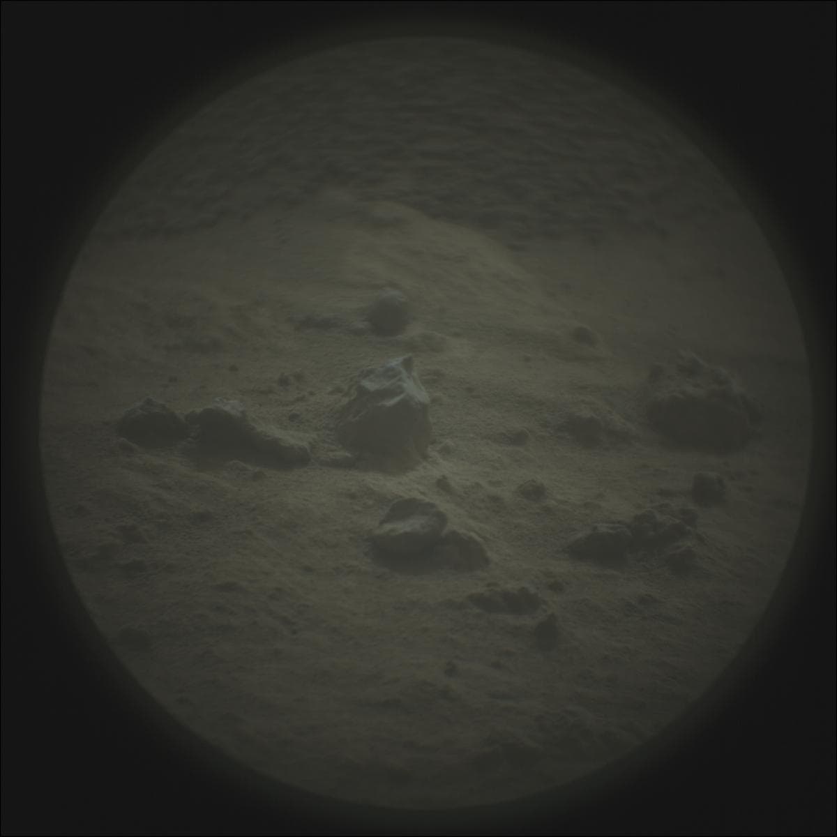 Foto de Marte da câmera SUPERCAM_RMI