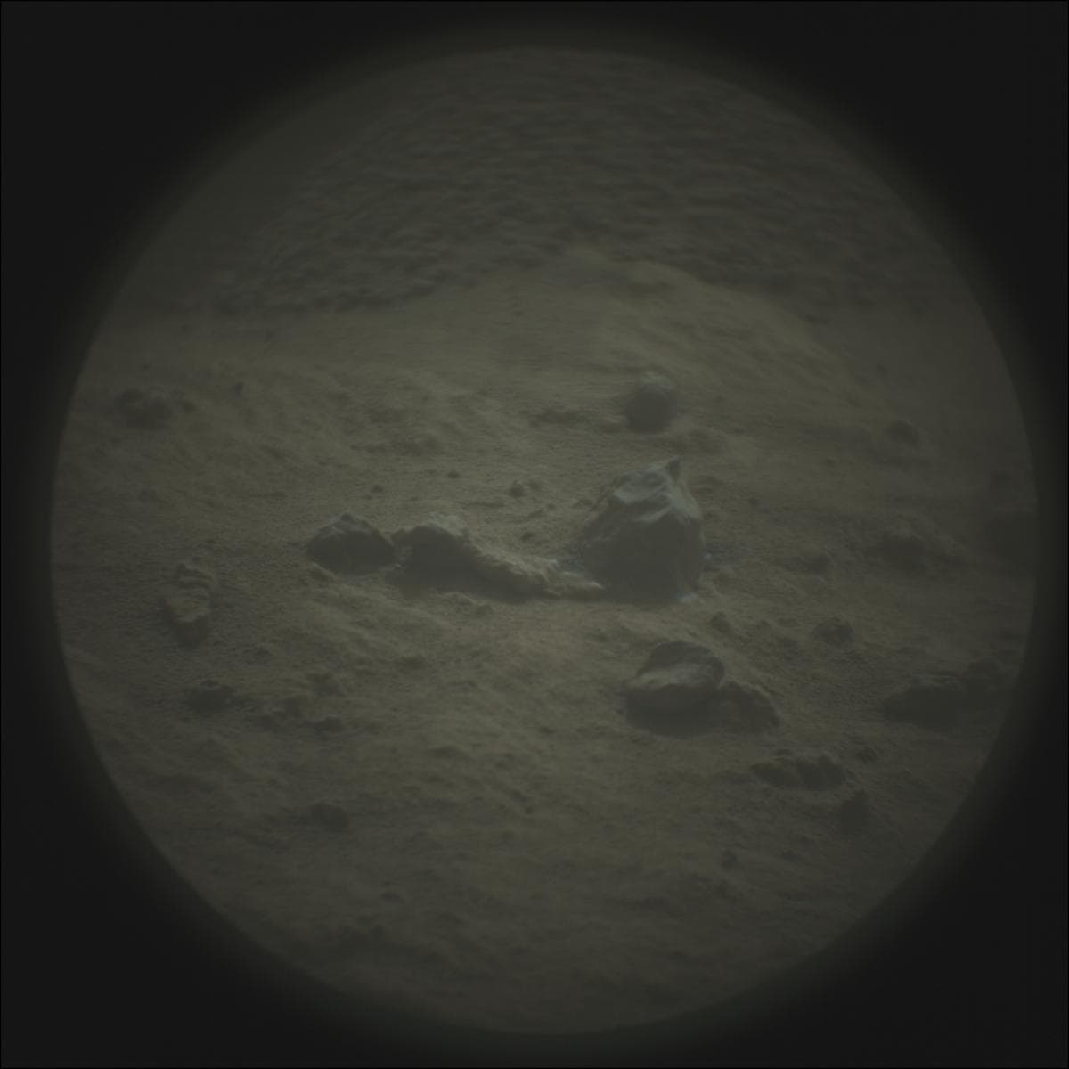 Foto de Marte da câmera SUPERCAM_RMI