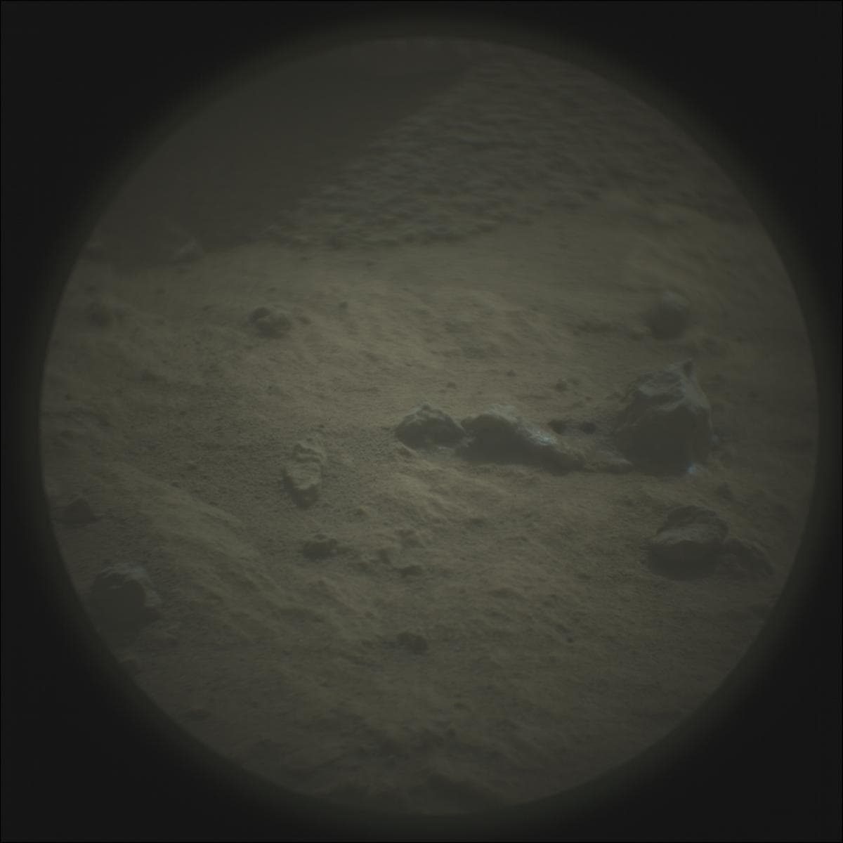 Foto de Marte da câmera SUPERCAM_RMI