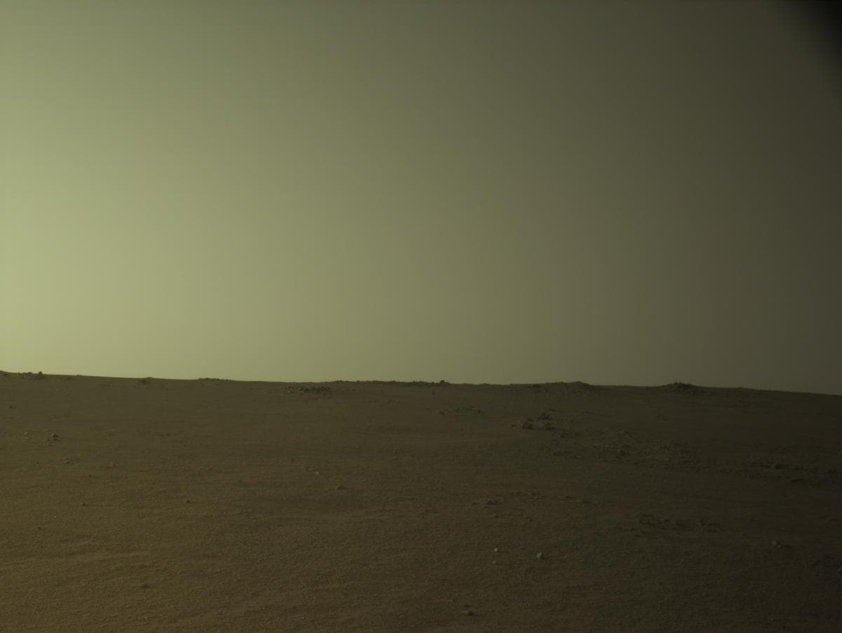 Foto de Marte da câmera NAVCAM_LEFT