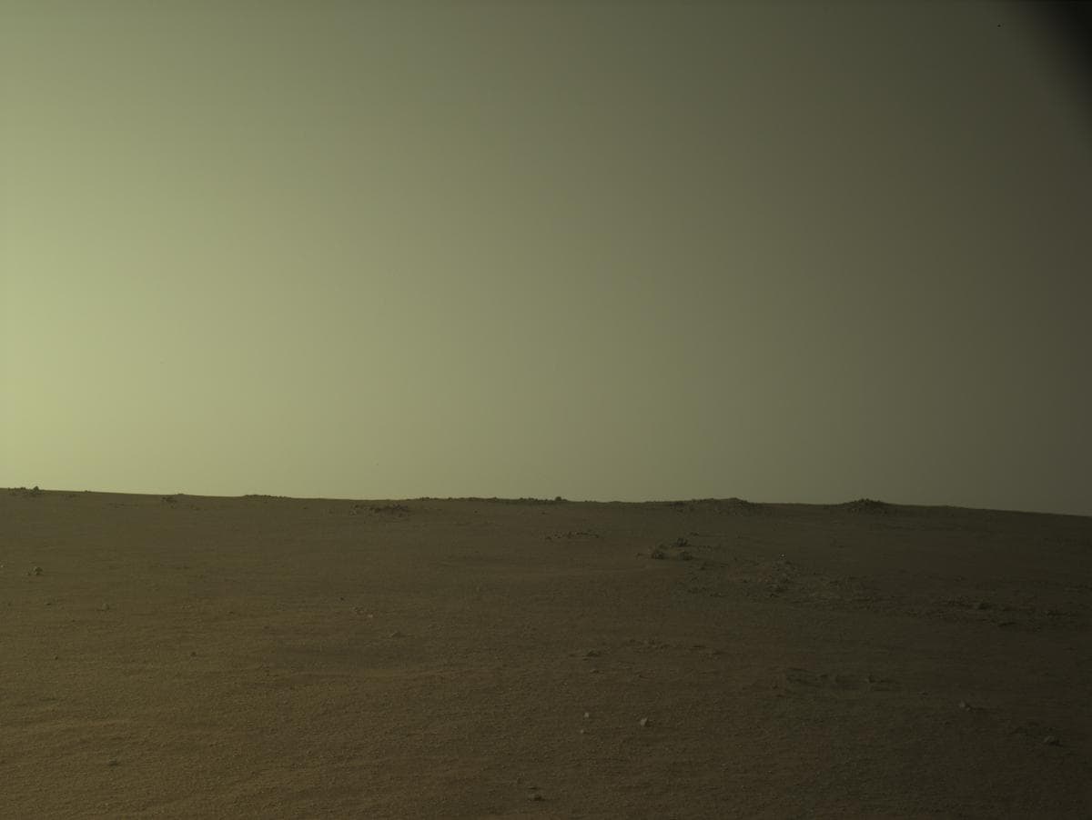 Foto de Marte da câmera NAVCAM_RIGHT