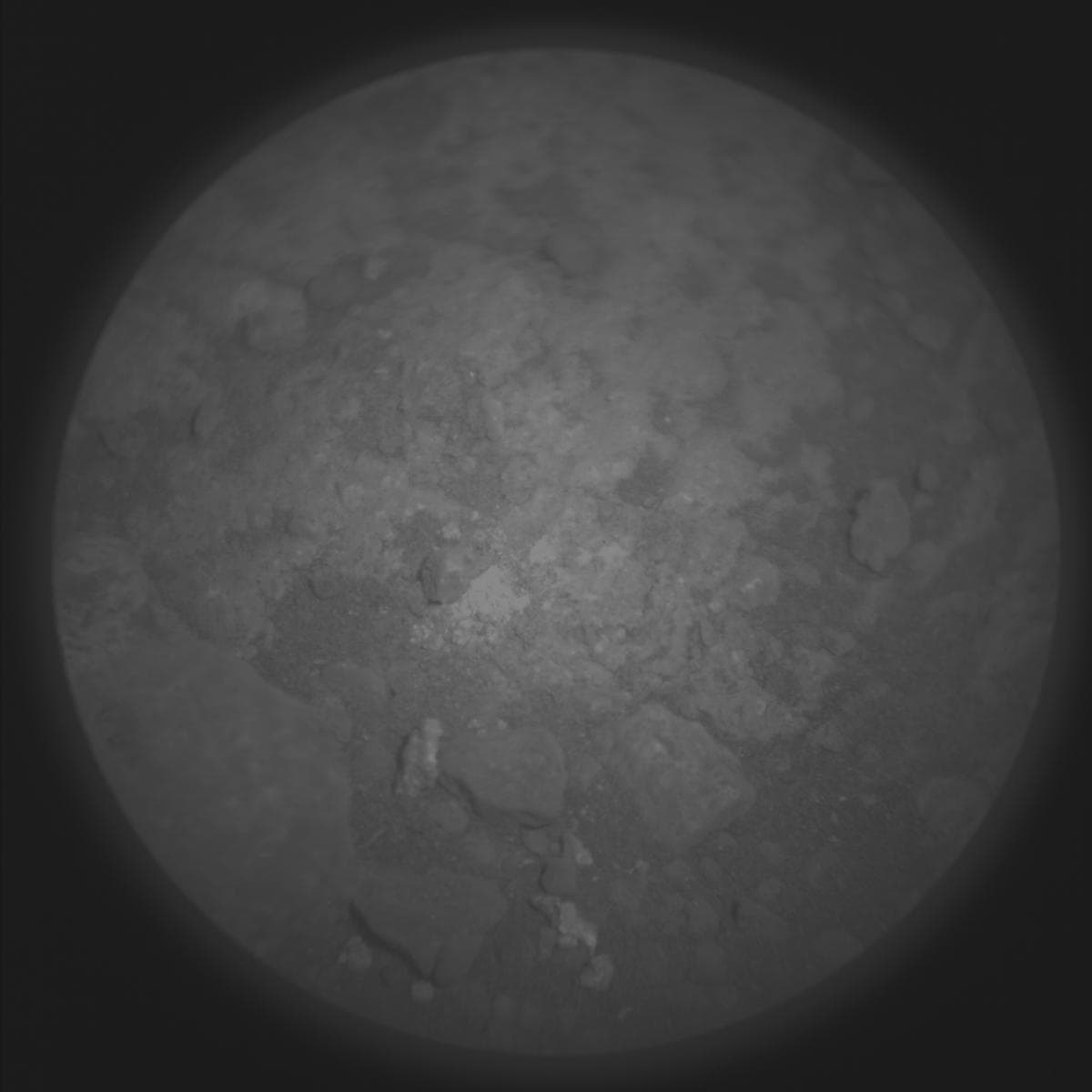 Foto de Marte da câmera SUPERCAM_RMI