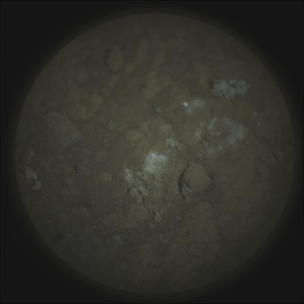 Foto de Marte da câmera SUPERCAM_RMI