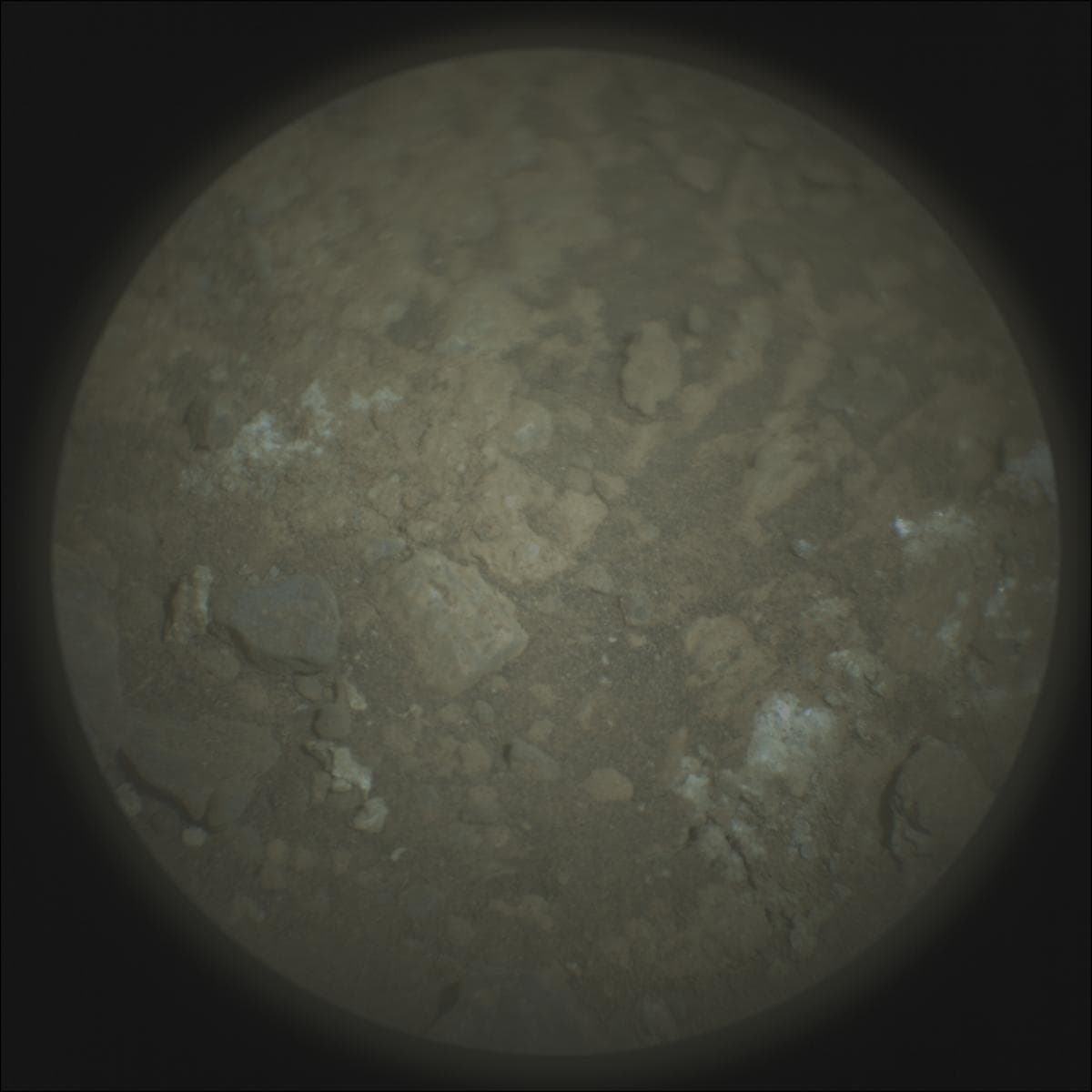 Foto de Marte da câmera SUPERCAM_RMI