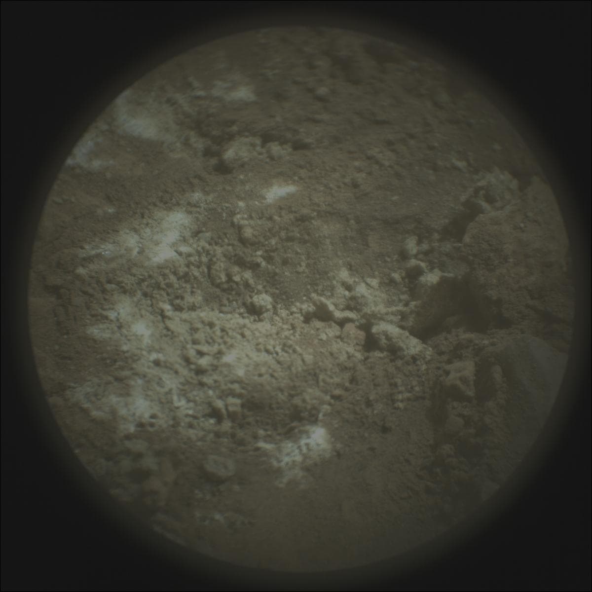 Foto de Marte da câmera SUPERCAM_RMI