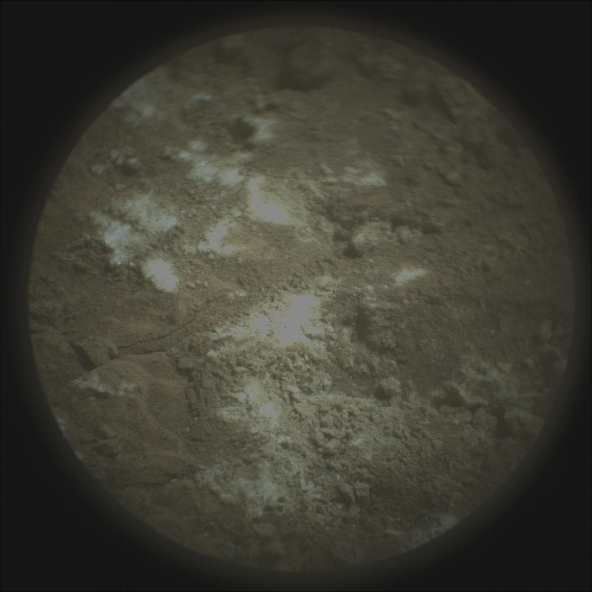 Foto de Marte da câmera SUPERCAM_RMI