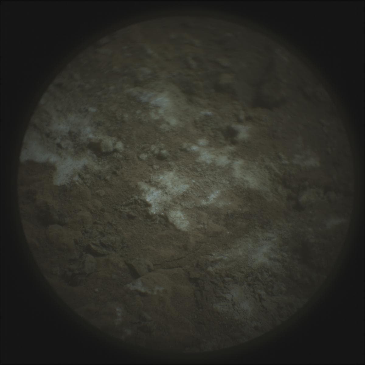 Foto de Marte da câmera SUPERCAM_RMI