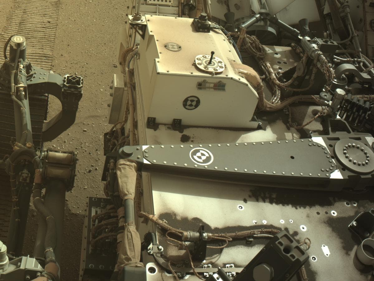 Foto de Marte da câmera NAVCAM_LEFT