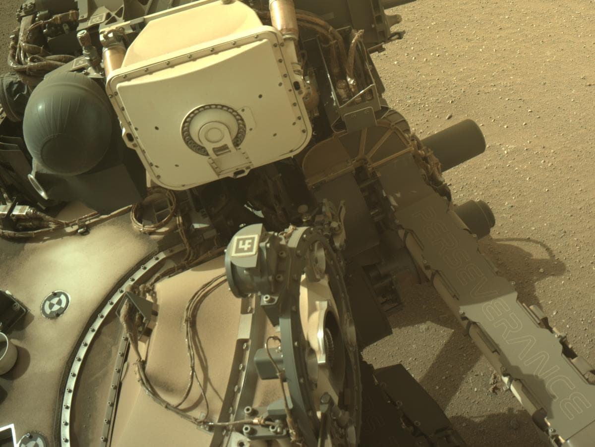 Foto de Marte da câmera NAVCAM_RIGHT