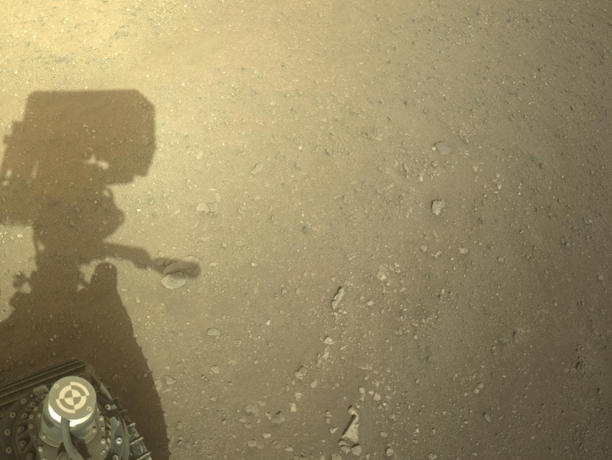 Foto de Marte da câmera NAVCAM_RIGHT