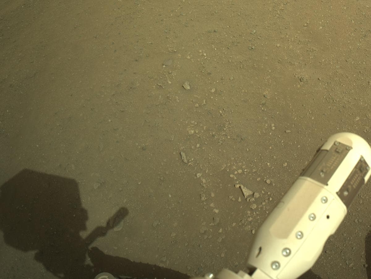 Foto de Marte da câmera NAVCAM_RIGHT