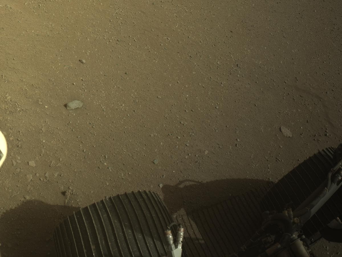 Foto de Marte da câmera NAVCAM_RIGHT