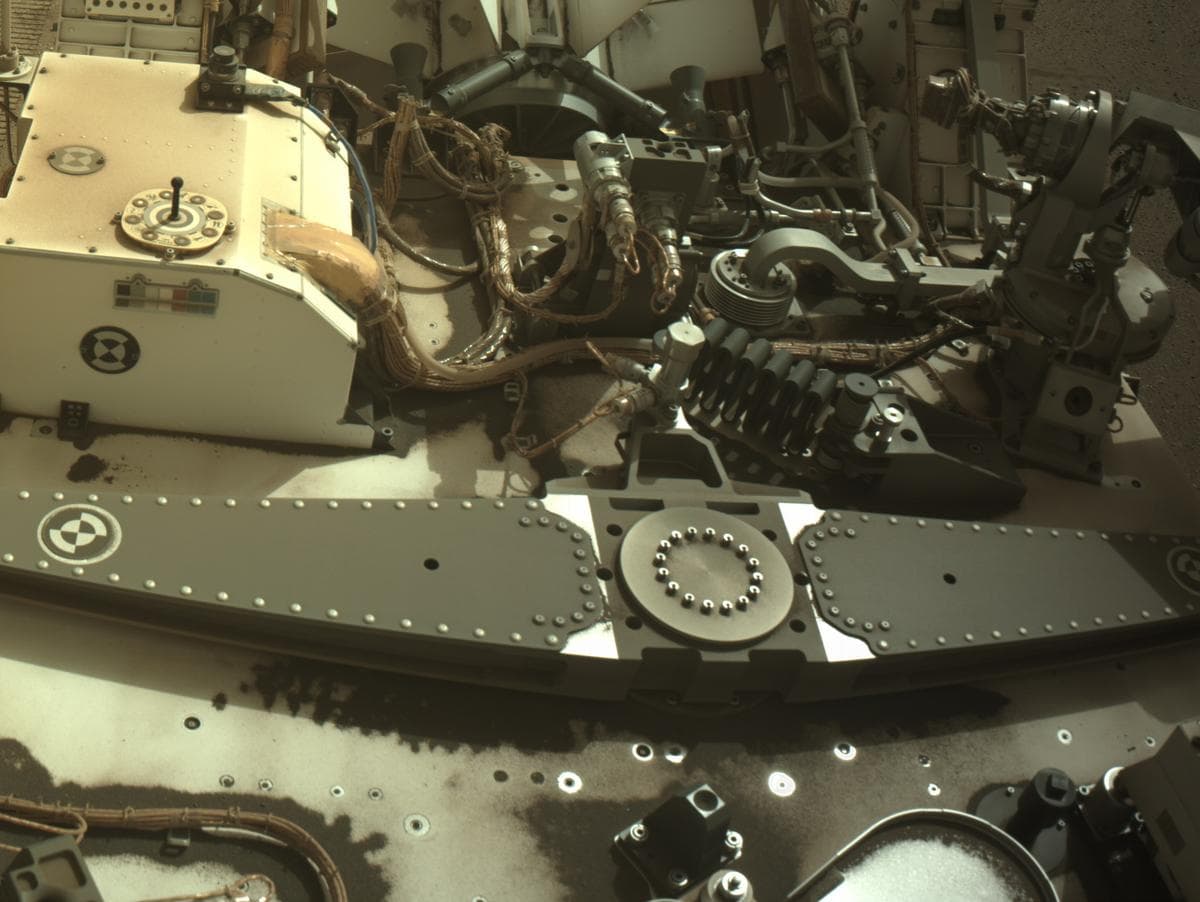 Foto de Marte da câmera NAVCAM_RIGHT