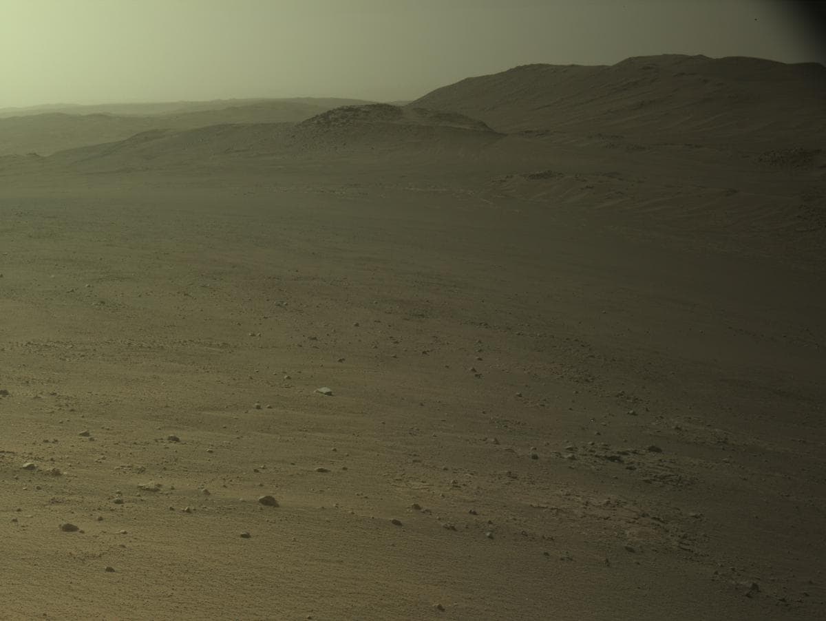 Foto de Marte da câmera NAVCAM_RIGHT