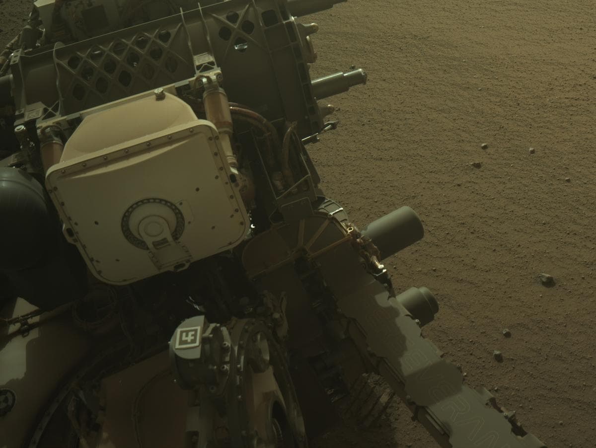 Foto de Marte da câmera NAVCAM_RIGHT