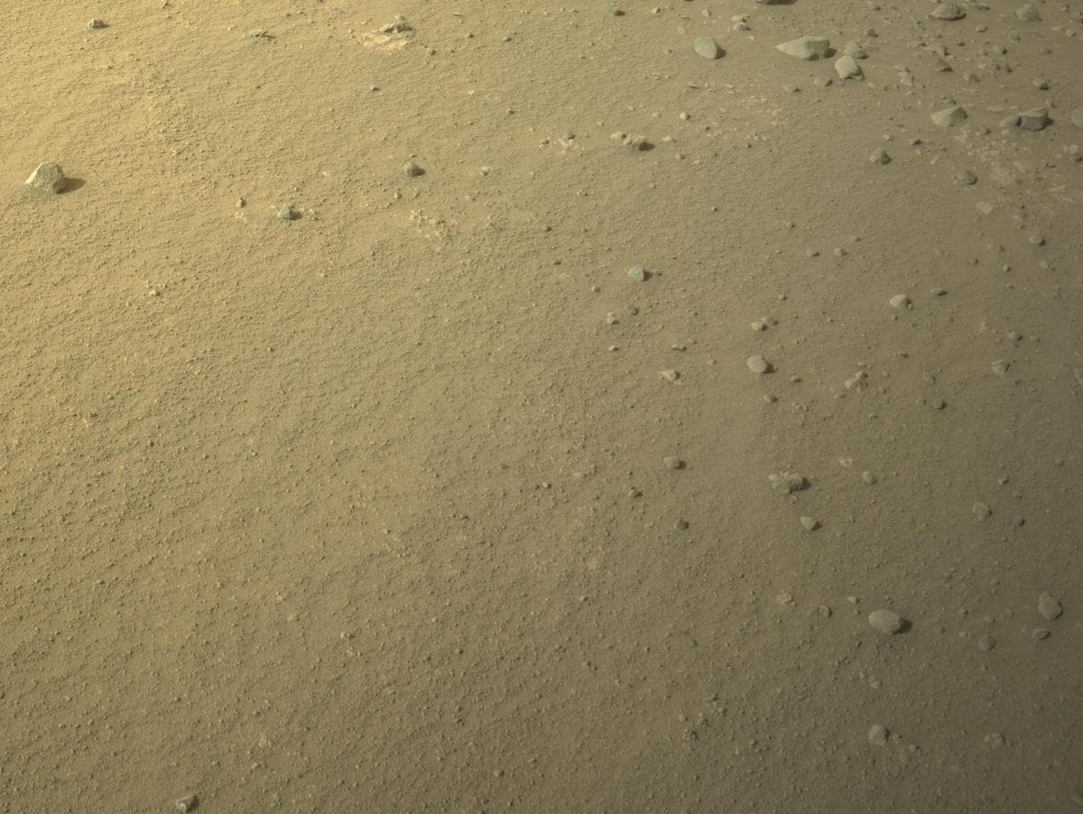 Foto de Marte da câmera NAVCAM_RIGHT
