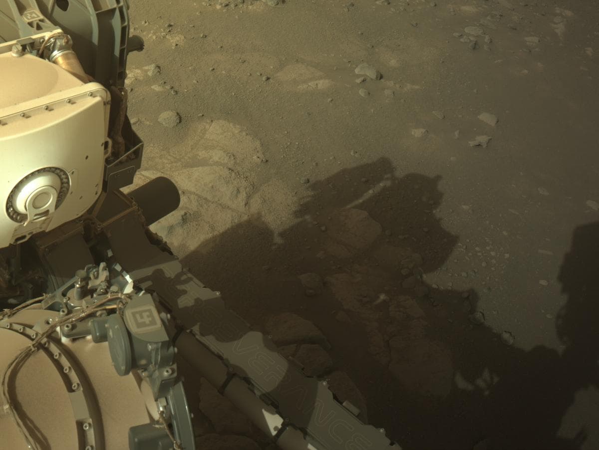 Foto de Marte da câmera NAVCAM_LEFT