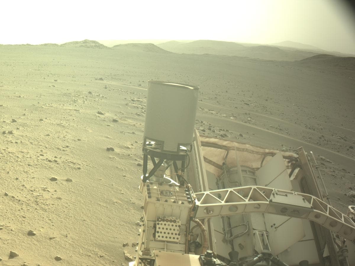 Foto de Marte da câmera NAVCAM_LEFT