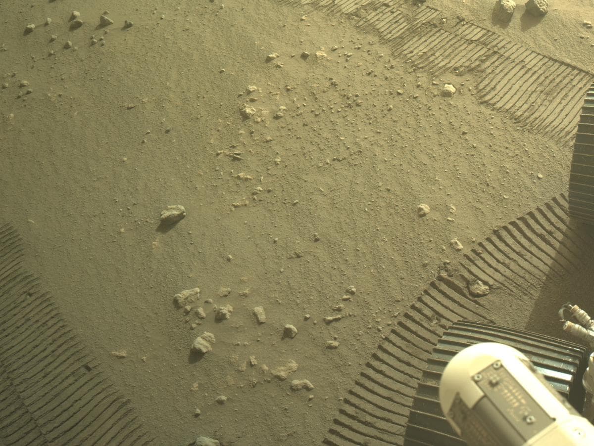 Foto de Marte da câmera NAVCAM_LEFT