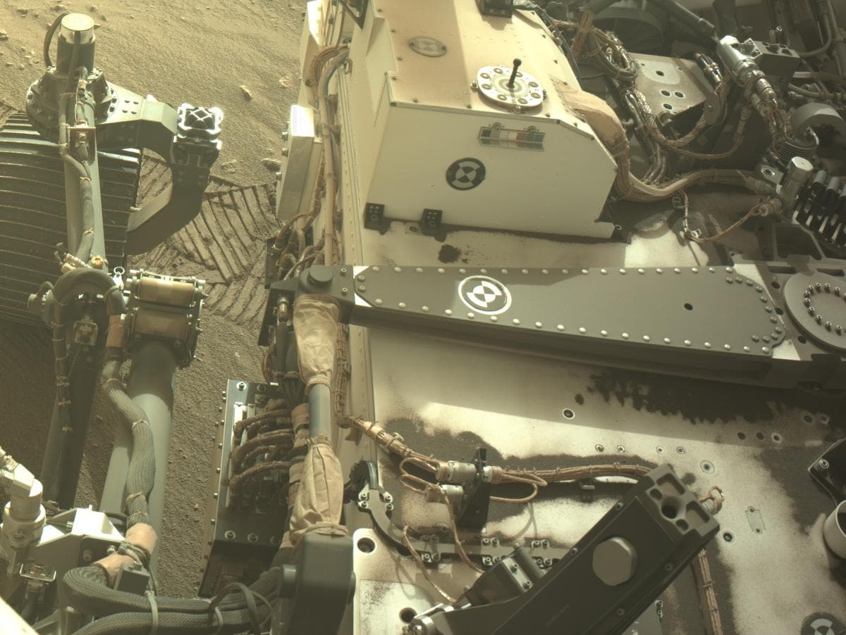 Foto de Marte da câmera NAVCAM_LEFT