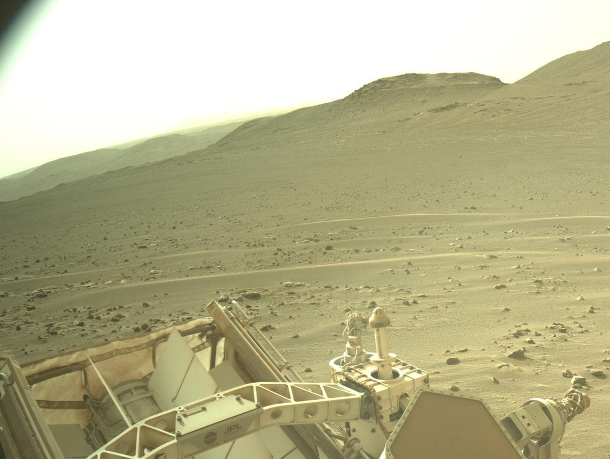 Foto de Marte da câmera NAVCAM_LEFT