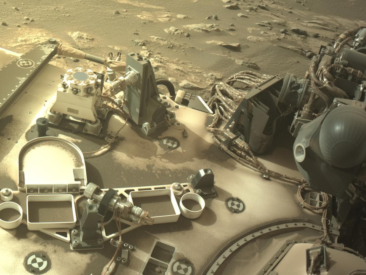 Foto de Marte da câmera NAVCAM_LEFT