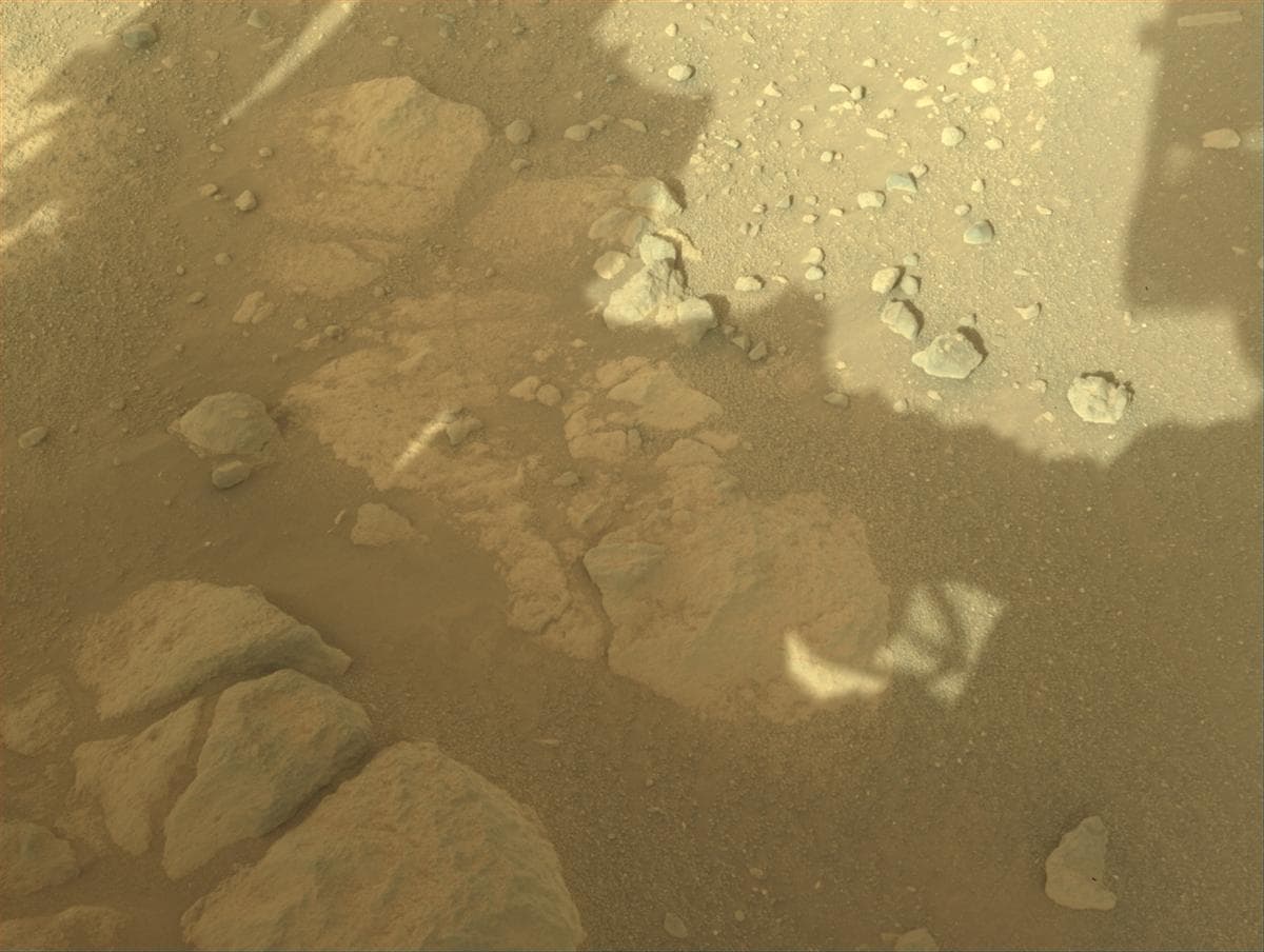 Foto de Marte da câmera NAVCAM_RIGHT