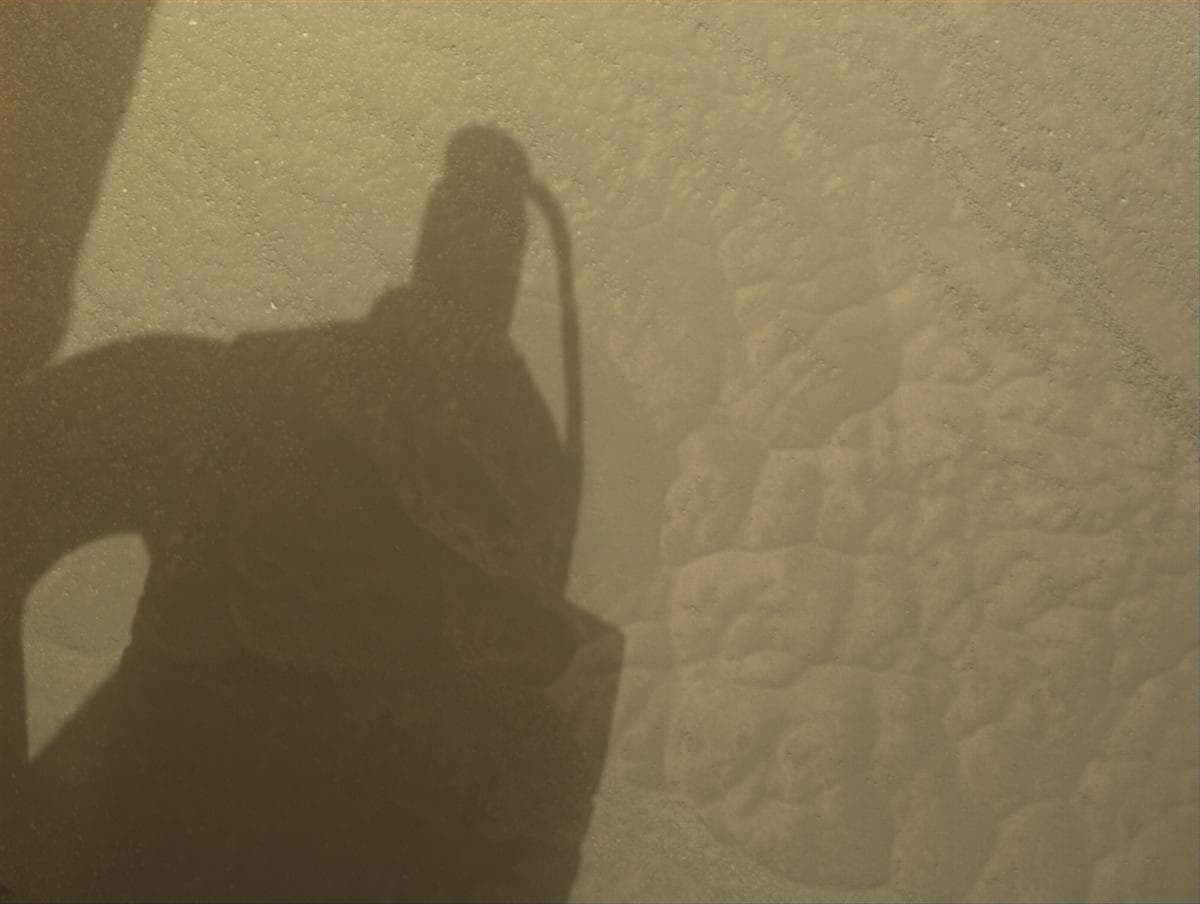 Foto de Marte da câmera NAVCAM_RIGHT