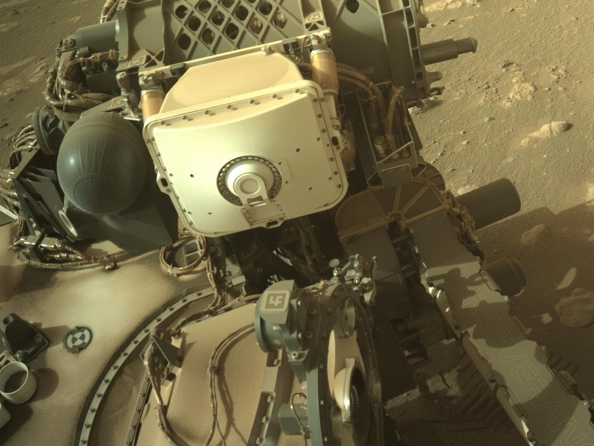 Foto de Marte da câmera NAVCAM_RIGHT