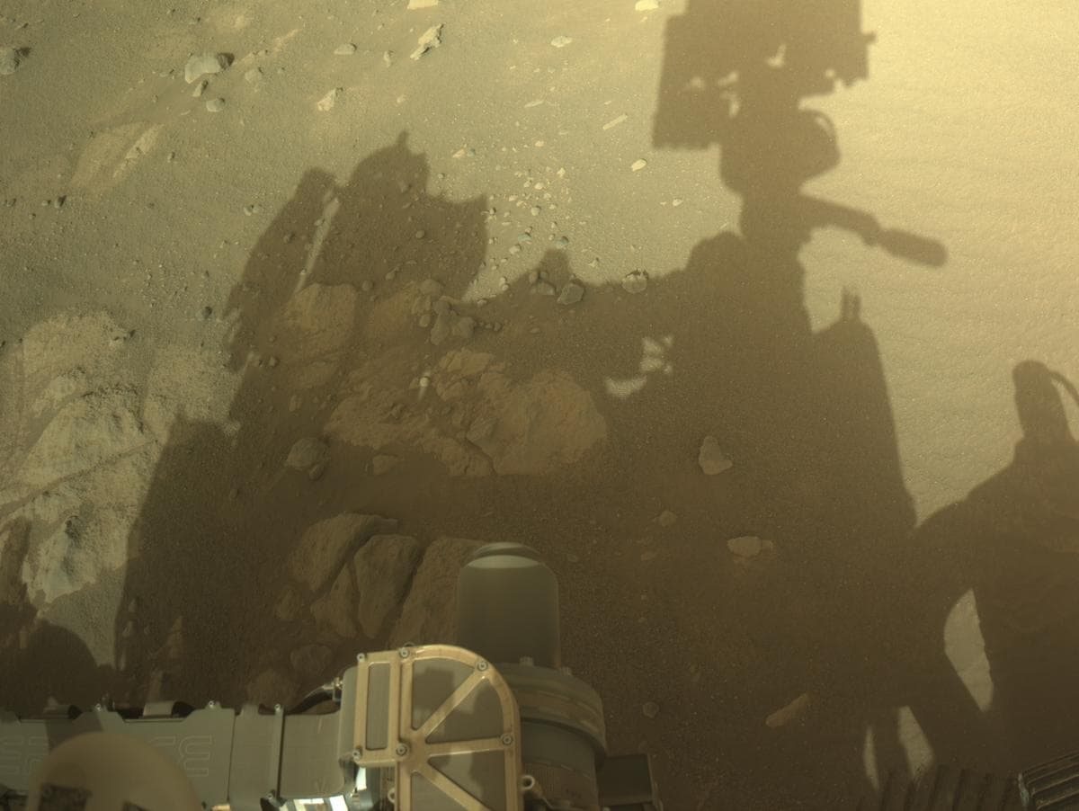 Foto de Marte da câmera NAVCAM_RIGHT