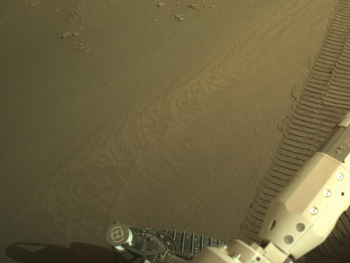 Foto de Marte da câmera NAVCAM_RIGHT