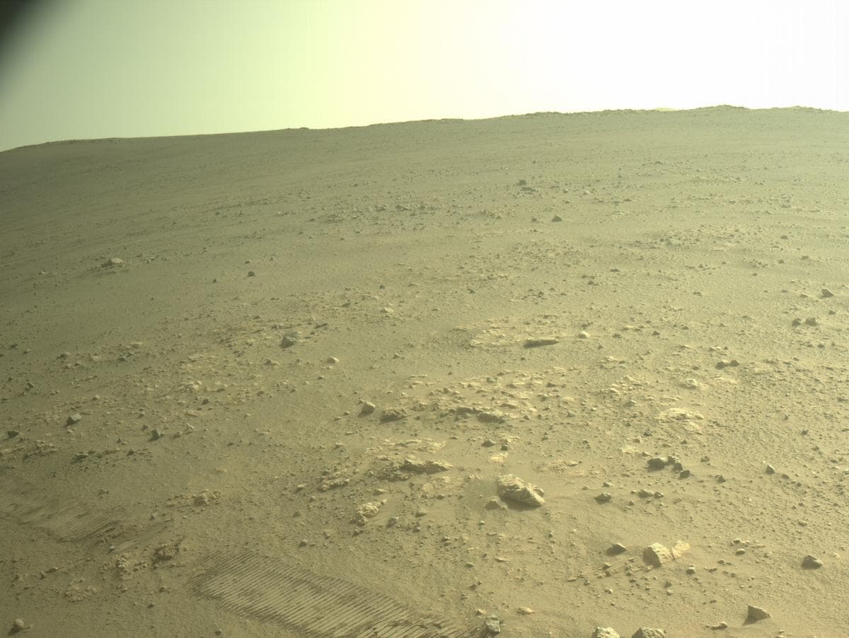 Foto de Marte da câmera NAVCAM_RIGHT
