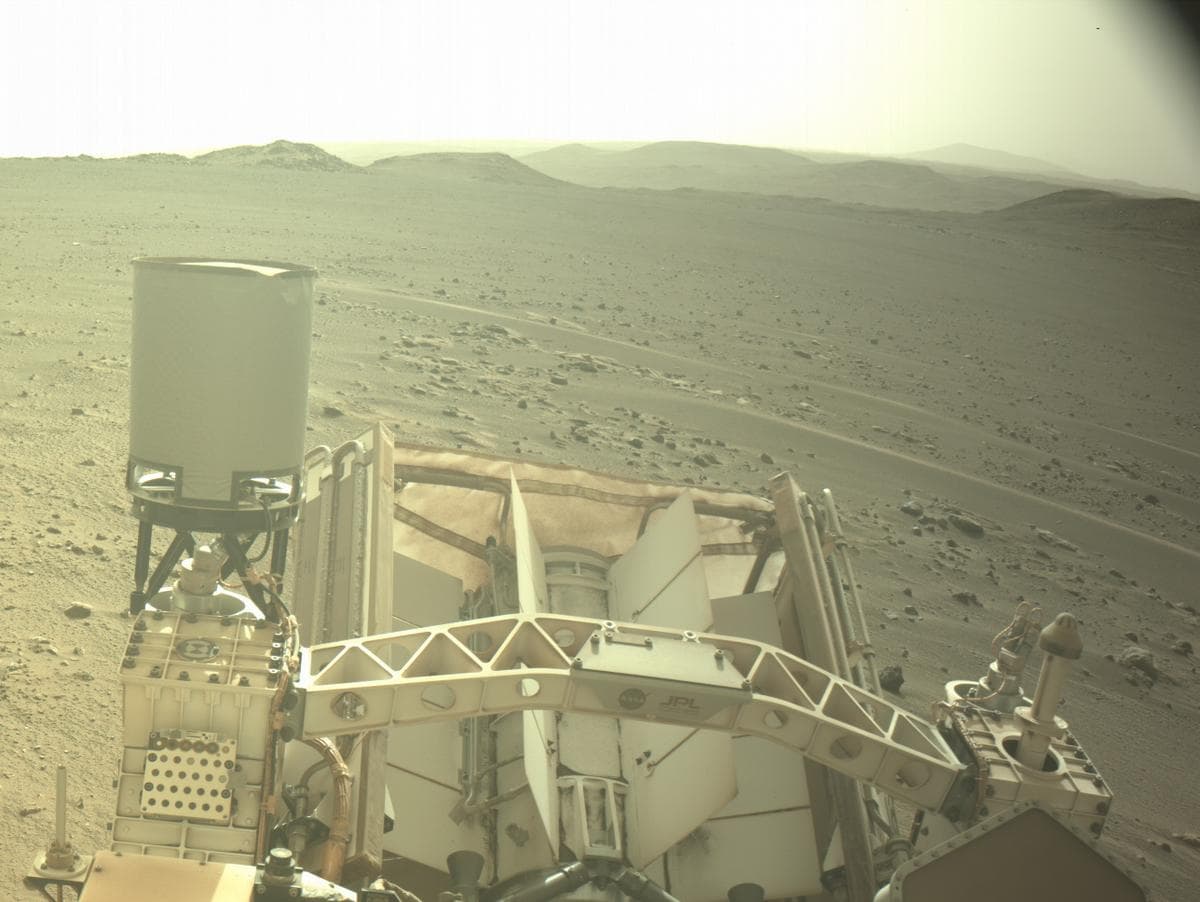 Foto de Marte da câmera NAVCAM_RIGHT