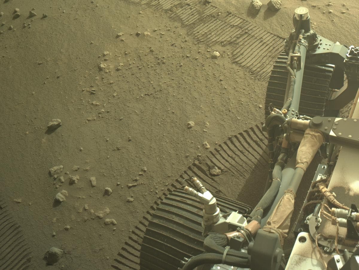 Foto de Marte da câmera NAVCAM_RIGHT