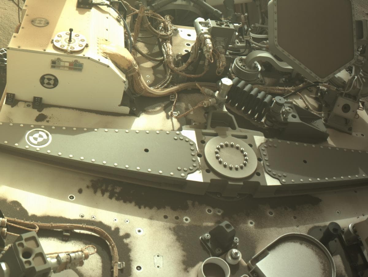 Foto de Marte da câmera NAVCAM_RIGHT