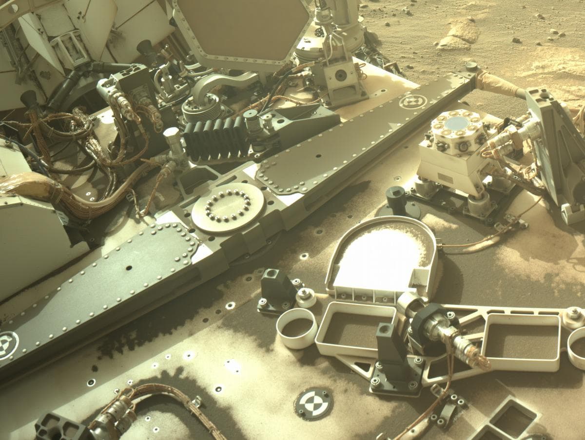 Foto de Marte da câmera NAVCAM_RIGHT